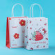 Handbag Kraft Paper Bag Cartoon Duck Gift Bag Gift Milk Tea Packing Bag Baking Take-out Wrapping Paper Bag