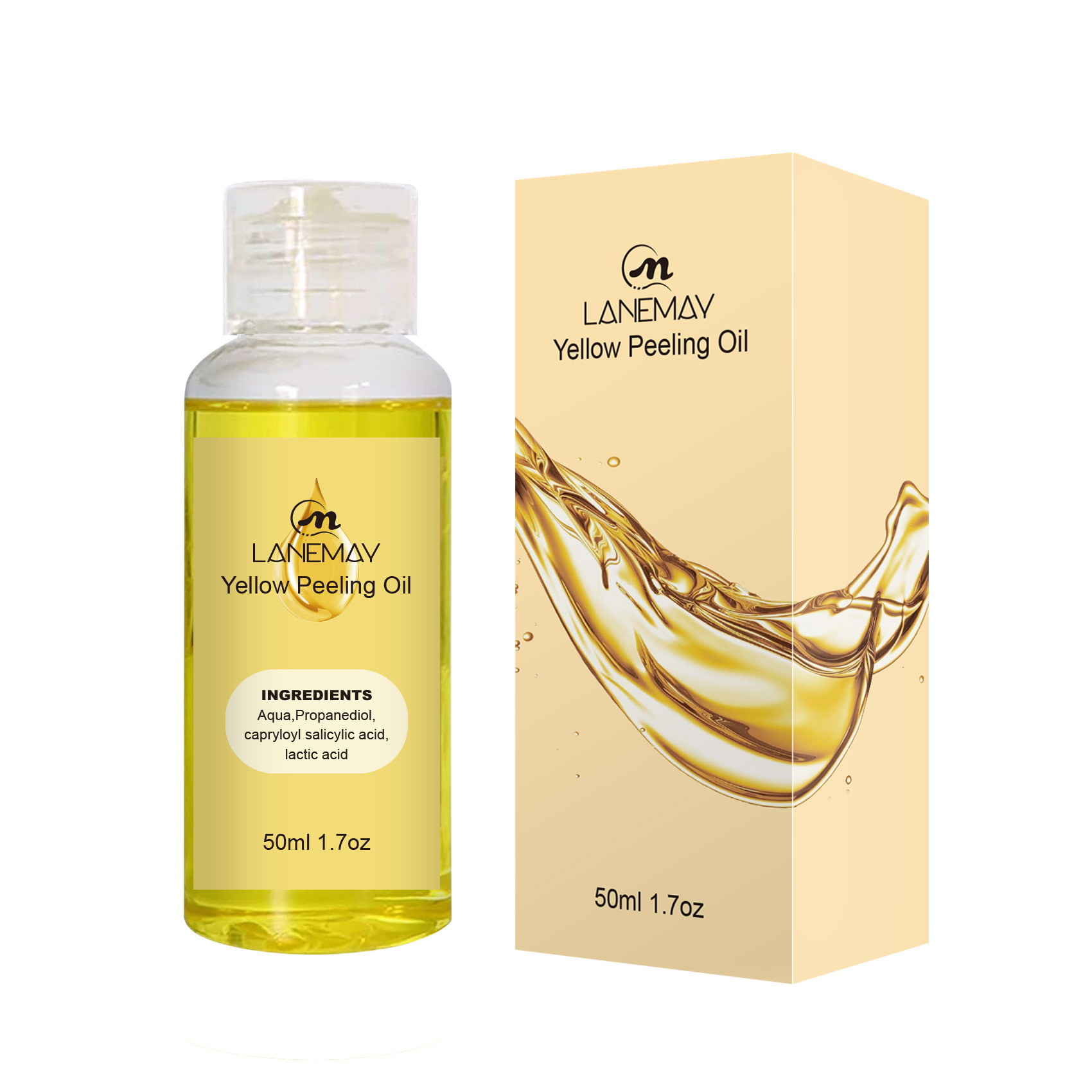 Cross-border exfoliating butter Peeling Yellow Peeling Oil moisturizing desalination melanin brightening