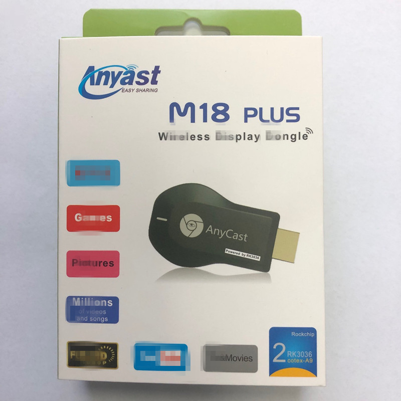 Amazon AHDMI anycast wireless screen with M2 M4 M9 mobile phone TV screen m18plus