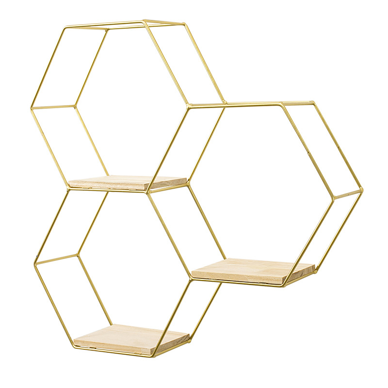 Living Room Bedroom Room Arrangement Restaurant Decorations Storage Rack Nordic Style ins Hydroponic Simple Wall Hanging Decoration