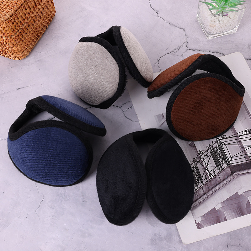 Factory Direct wholesale warm earmuffs unisex cold-proof Earmuffs Ear Warmers winter back wear thermal supplies