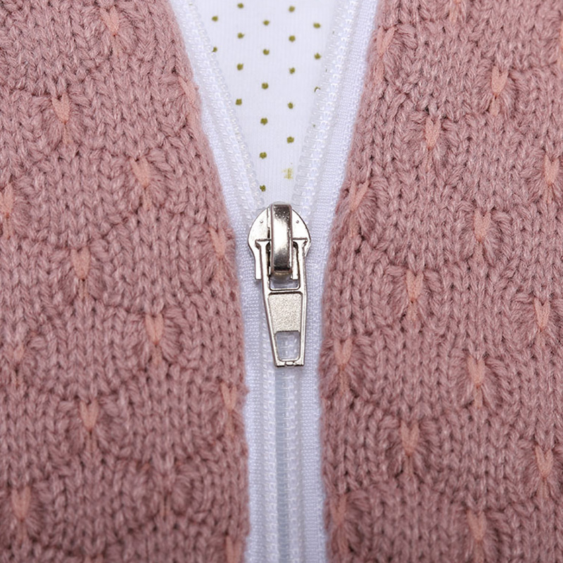 Autumn and Winter Baby Knitted Sleeping Bag Zipper Sleeping Bag Knitted Holding Quilt Wrap Rug Blanket Envelope Swaddle Sleeping Bag