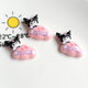 Cute cartoon resin accessories hair accessories cream glue diy material wholesale pj1045