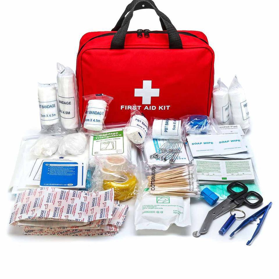 Cross-border Amazon 25-piece large handbag first aid supplies storage kit medical kit car portable first aid kit