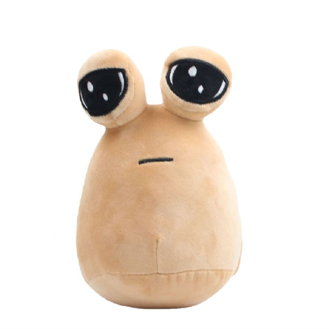 pou plush毛绒玩具大眼外星人公仔我的宠物外星人玩偶礼物