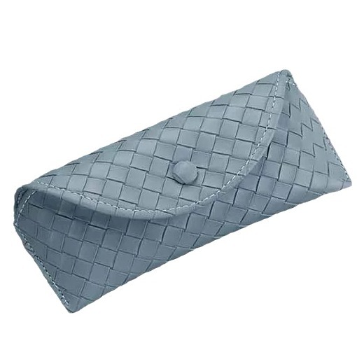 Glasses case sunglasses men's and women's storage cover portable anti-pressure myopia eyes woven pattern simple glasses bag