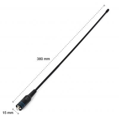 Baofeng UV dual-segment gain walkie-talkie antenna NA-771 antenna 5R 888S Quansheng Jianwu