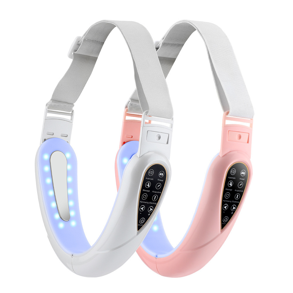Micro-current face-lifting instrument Facial V-shaped face-lifting instrument Facial massage lifting and tightening beauty instrument Multifunctional face-lifting instrument