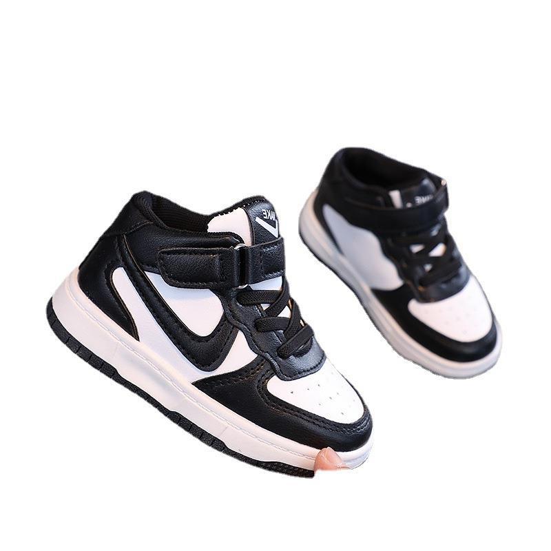Children's Soft Sole Board Shoes 2023 New Spring and Autumn Boys' and Girls' Sports Shoes Small and Medium-sized Casual Shoes for Children and Students