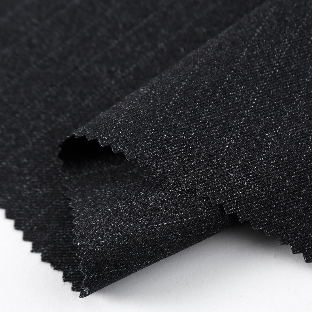 Yang sticky striped suit fabric 1cmTR pinstripe suit fabric white striped fabric anti-Pilling 178