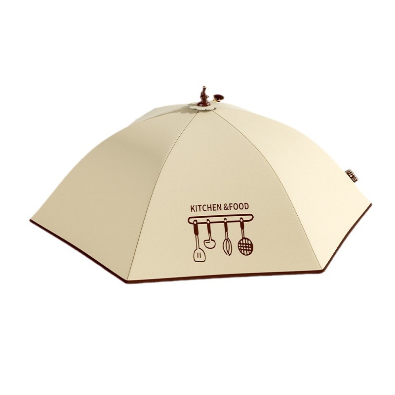 New insulated vegetable cover simple household suction cup sealed dustproof food artifact food cover foldable table cover