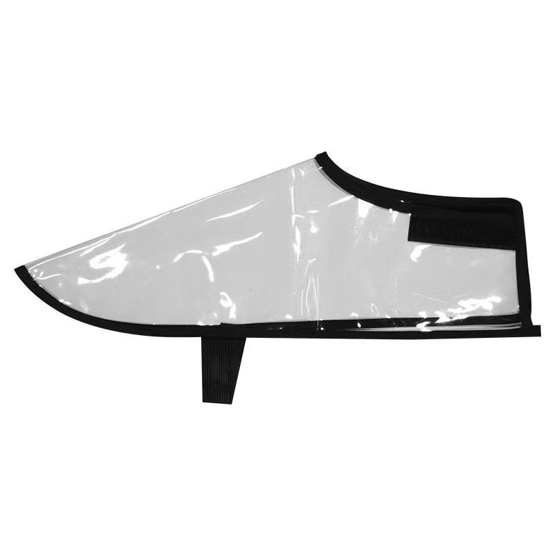 Disposable Shoe Cover Barber Stylist Anti-shattering Hair Salon Shoe Cover Transparent Hair Dregs Into Shoe Cover Shoe Cover