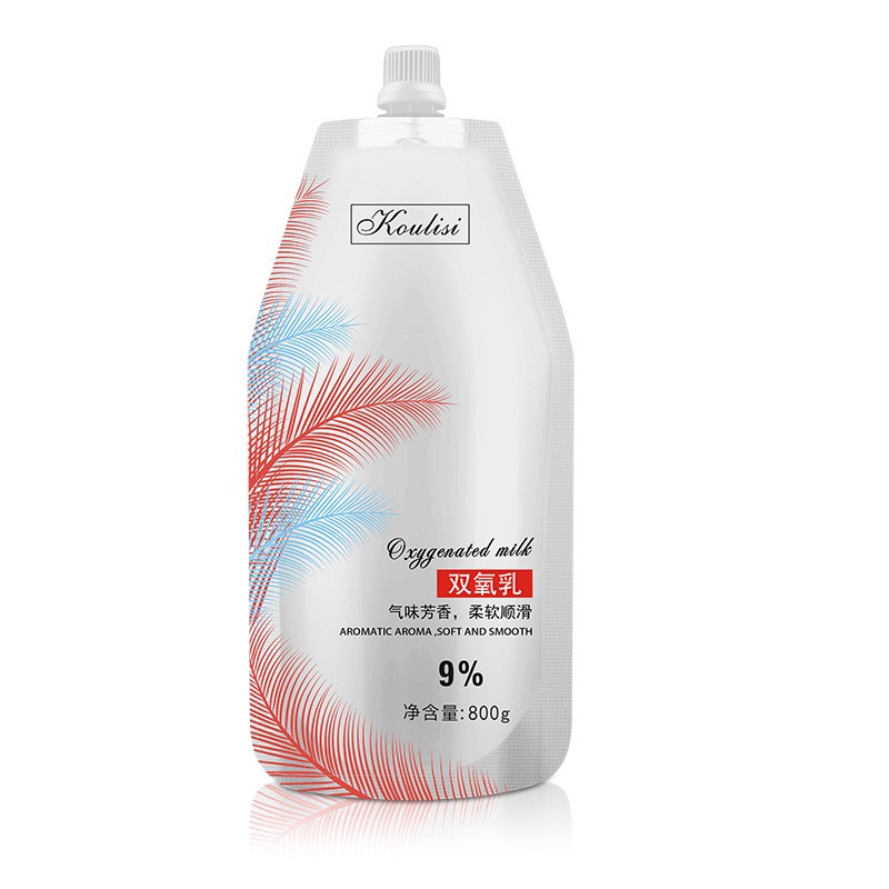 Aromatic hydrogen peroxide milk hair salon hair dyeing low stimulation fragrance color milk barber shop dioxygen milk flavor dioxygen