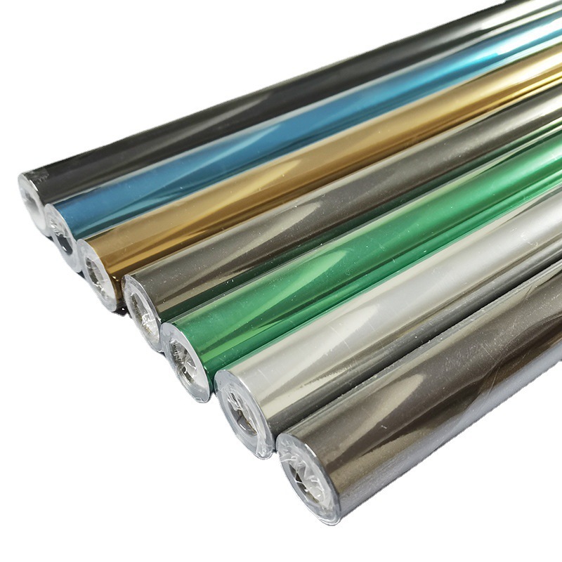 Cross-border plastic package small roll one-way perspective heat insulation film electrostatic glass film sunscreen window sticker