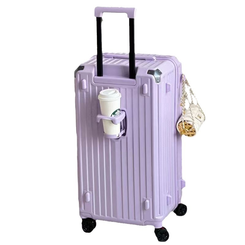 New large capacity Internet celebrity luggage women's high-looking multi-functional mute five-wheel password trolley case trendy men
