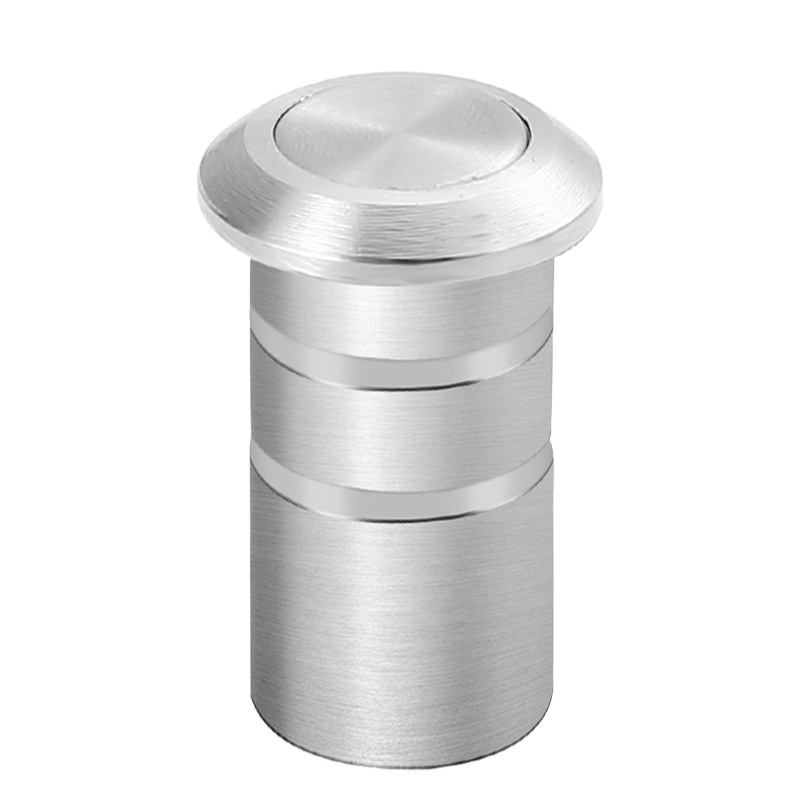 304 stainless steel dust-proof dust-proof bolt hole plug dust-proof cylinder cover concealed world door bolt ground sand-proof cylinder