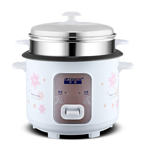 Household Rice Cooker for 3-4 People, Traditional Non-Stick Pot, 5 Liters, Mini for 1-2 People, Small Appliance Factory