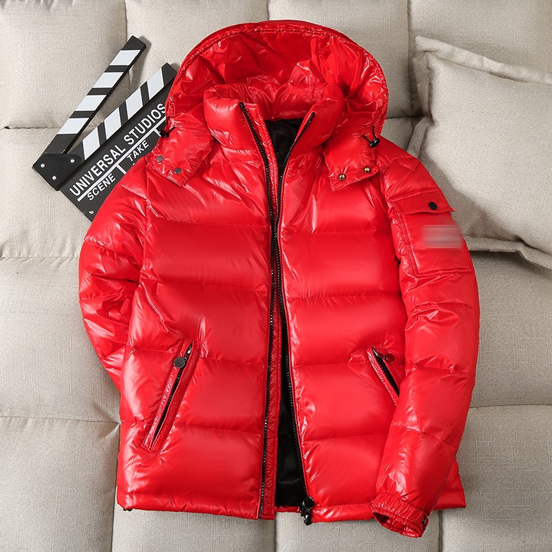 2023 Winter New Fashion Korean style couple wear cross-border down jacket men's short outdoor thickened hooded 118