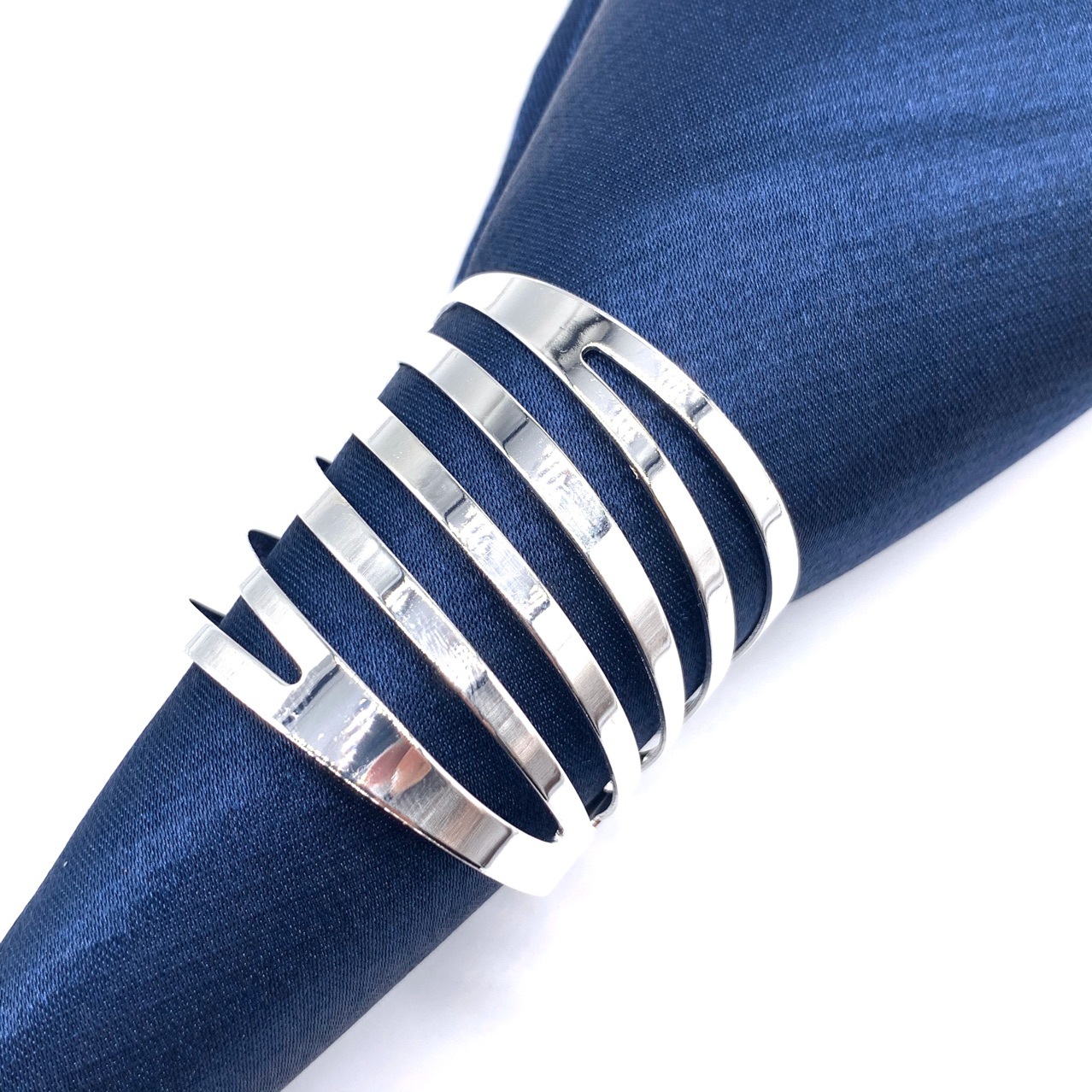 Nordic Style Napkin Buckle Metal Alloy Chinese Style Buckle Napkin Ring Mouth Towel Ring Hotel European Style High-end Napkin Ring