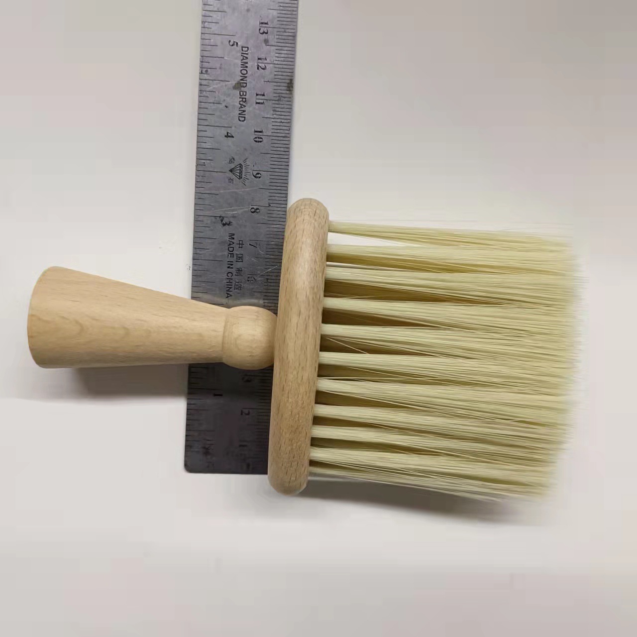 Solid Wood car interior dust removal brush cleaning tool air conditioner air outlet cleaning brush interior gap dust removal artifact