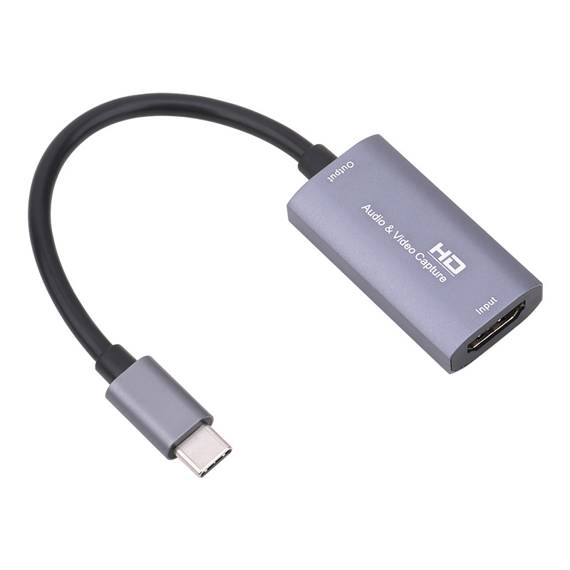 Type-c to HDMI HD video capture card/box mobile game mobile game live streaming OBS Game Collector