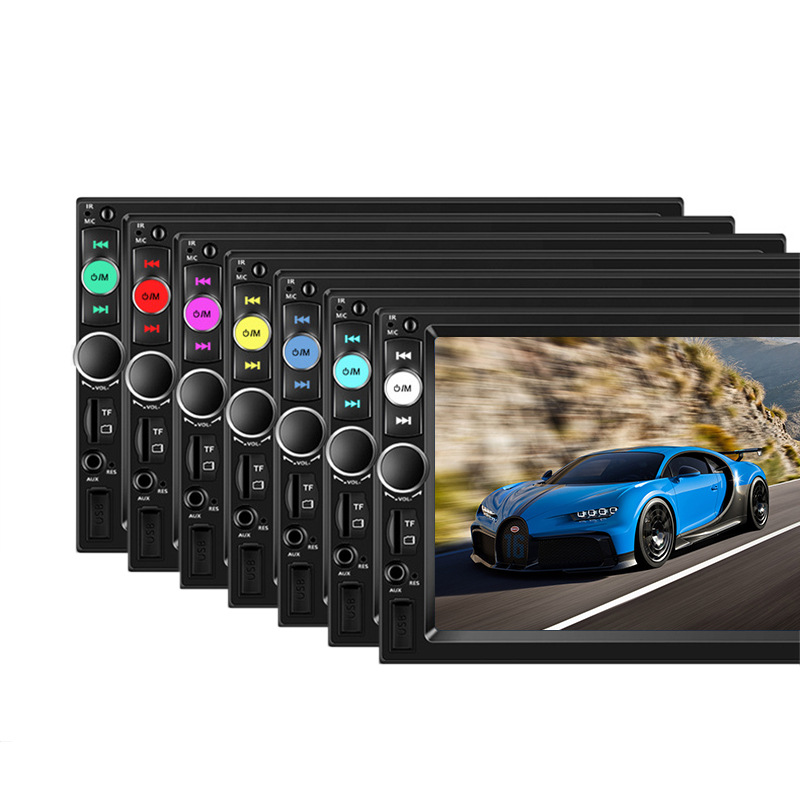 7 inch large screen car MP5 player car Bluetooth hands-free radio MP3 reversing 7010/7018/7012