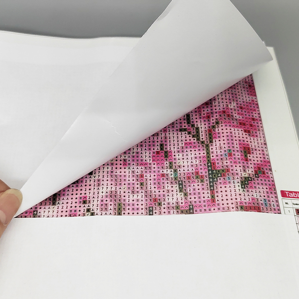 DIY Diamond painting tools special isolation protective film sub-drawing A4A5 white paper wholesale anti-stick cross-border new paper