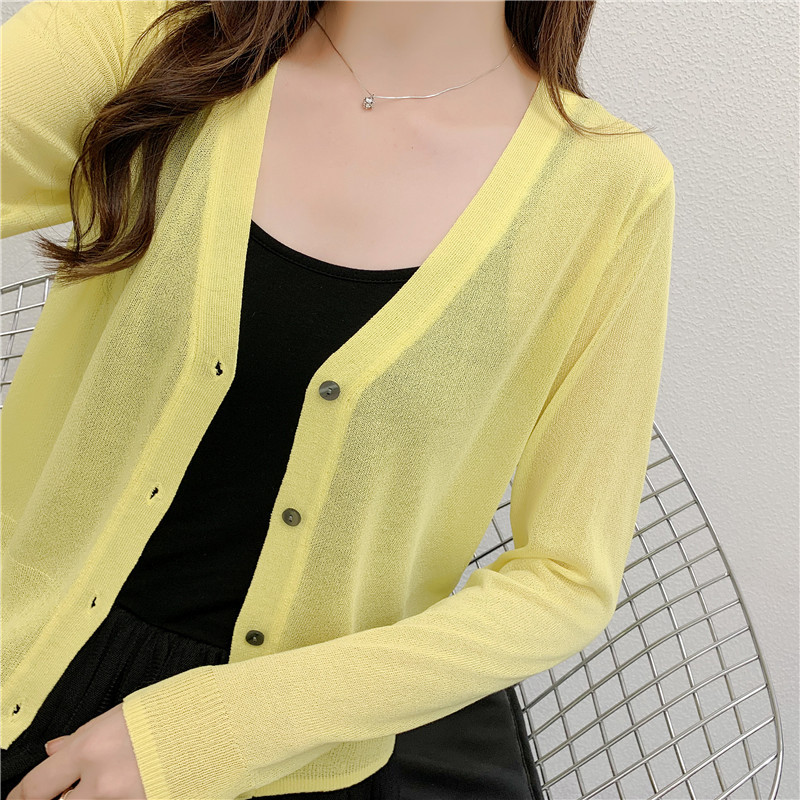 Yellow long sleeve]