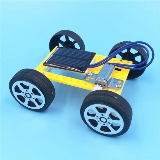 DIY solar car hand-assembled technology small production teaching aids Primary School students steam science experiment toys