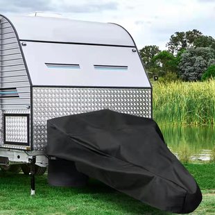 Australian RV caravan RV station wagon trailer hook cover full cover thickened Oxford cloth waterproof drying belt buckle