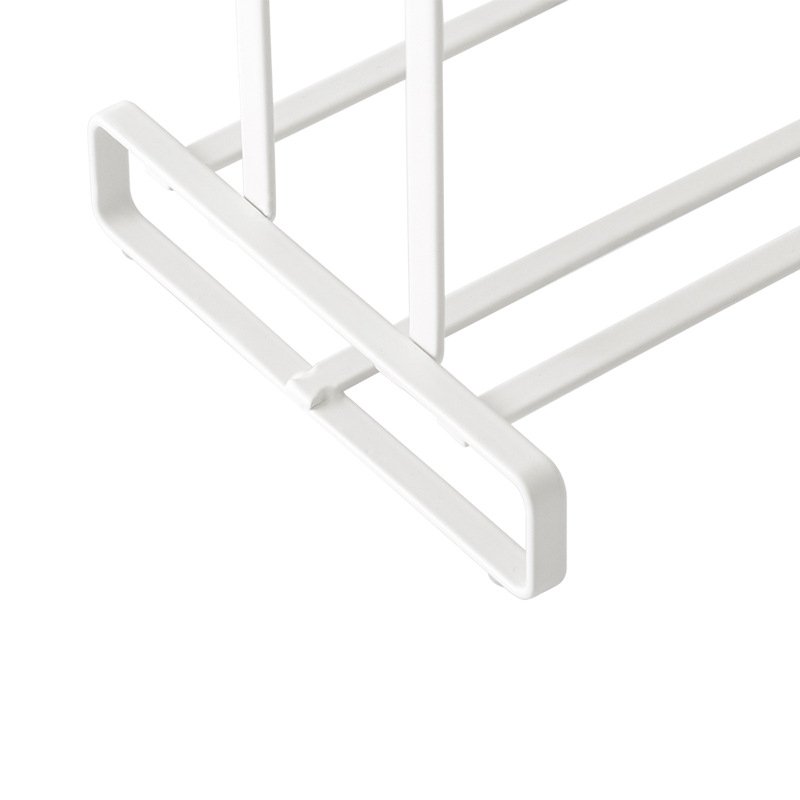Home creative non-perforated hanger storage rack manufacturers wholesale balcony windproof multi-functional clothes clip finishing storage rack