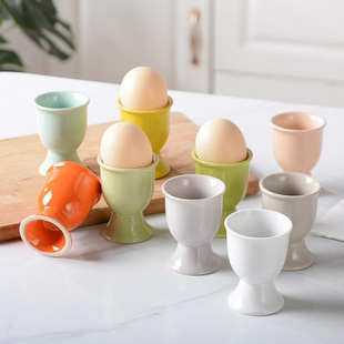 Spot direct supply ceramic cup egg holder egg holder practical egg holder egg cup table