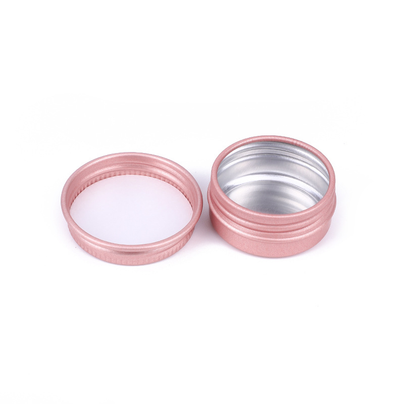 Manufacturer Sells 10g ML Rose Gold Aluminum Box Packaging Box DIY Cosmetics Cooling Oil Lithospermum Paste Aluminum Box