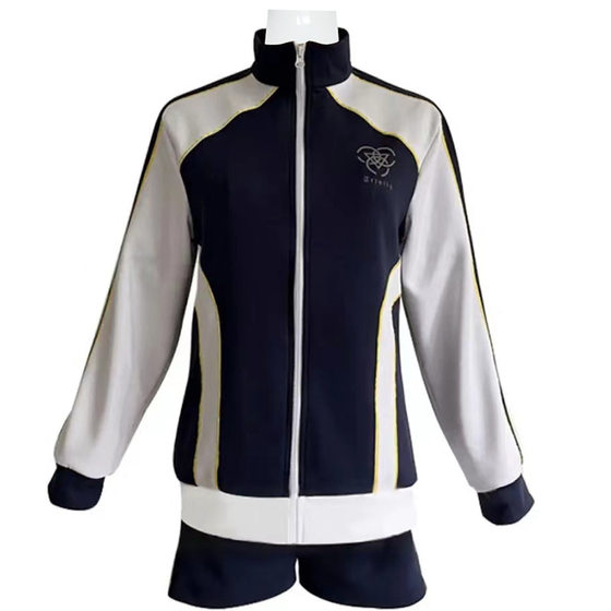 Blue file cos clothing Yiluo Mary Yu Chuan Lian see Pu He Hua Zi gymnastics clothing cosplay anime clothing