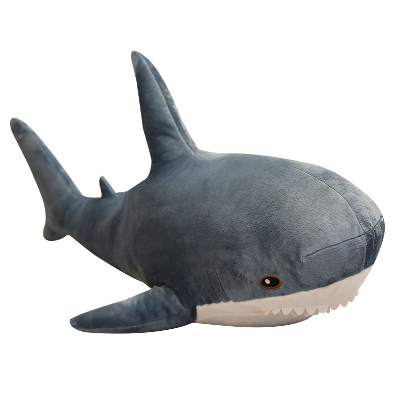 Ah Woo Shark Pillow Plush Toy Large Doll Cute Cloth Doll Internet Celebrity Super Cute Doll Wholesale Gift