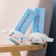 One-piece delivery cute cartoon white dog big ears dog car headrest neck pillow safety belt shoulder pad women's car accessories