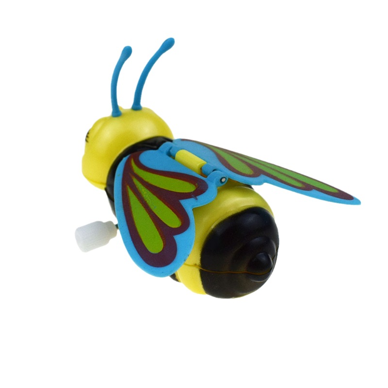 Winding winding will swing wings bumblebee Bee model clockwork toy Easter gift cross-border supply