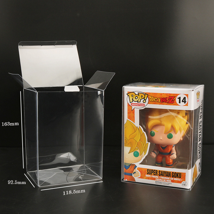 Free shipping wholesale hand toy Funko Pop Collection Protection box 4/6 inch box 2/3 packaging display box