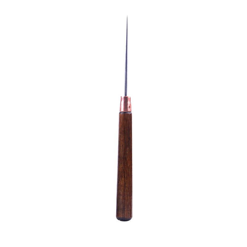 Hardened lengthened awl hard quenching needle on shoes cone straight needle red handle and hard needle small gourd