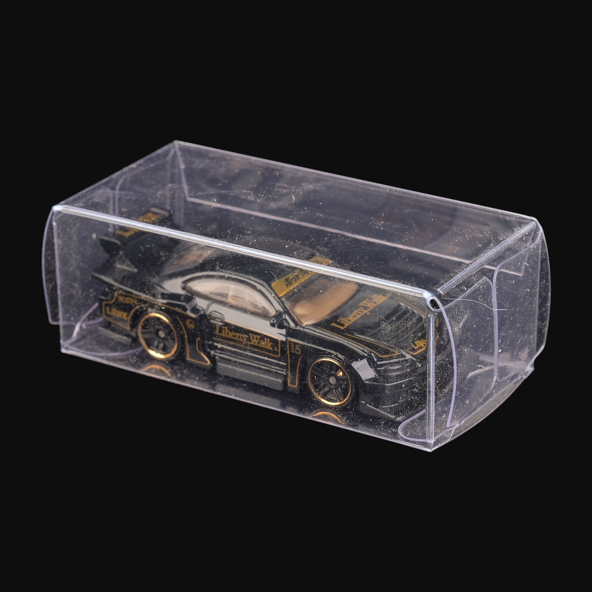 Hot Wheels Tome Card Matchbox Small Proportion Car Model Protection High Transparent PVC Dustproof Display Storage Box Folding