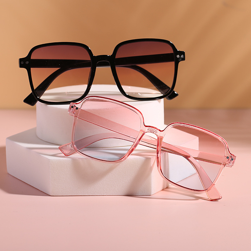 Square Ocean Pieces Children's Sunglasses Men and Women Children Sunshade Sunscreen Sunglasses Personalized Baby Glasses Decoration Outdoor