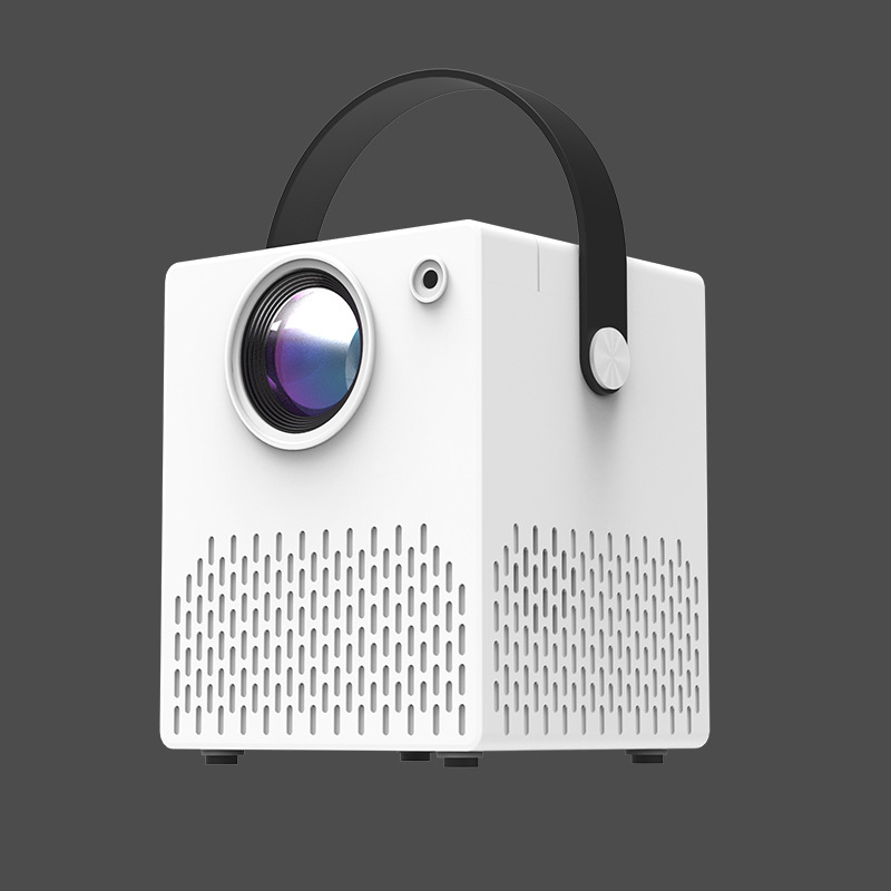 Cross-border dedicated T9 new R & D HD portable home projector indoor mobile phone same screen smart projector