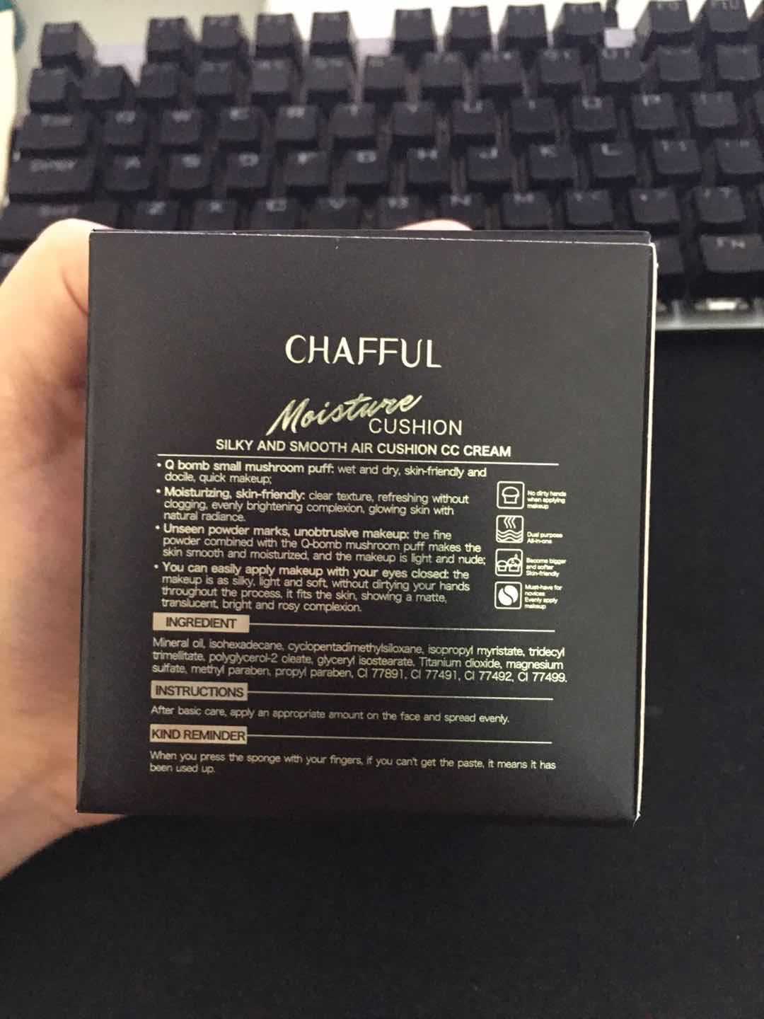 English version of Xiangfu green mushroom head air cushion CC concealer foundation liquid isolation cream BB cream cross-border generation