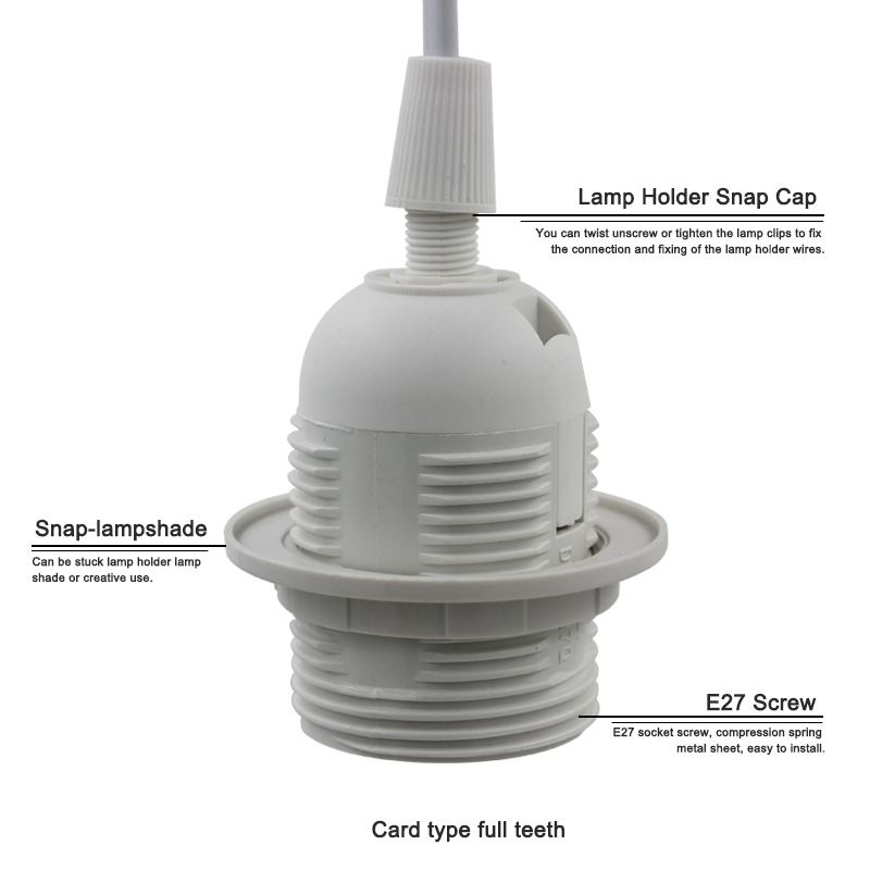 Supply non-standard 303 switch wire plug E27 lamp holder foreign trade plug wire wholesale 1.8 meters power cord