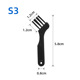 S3 elbow small brush (black)