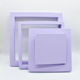 Cube Embedded Combination Almond Pancake Purple