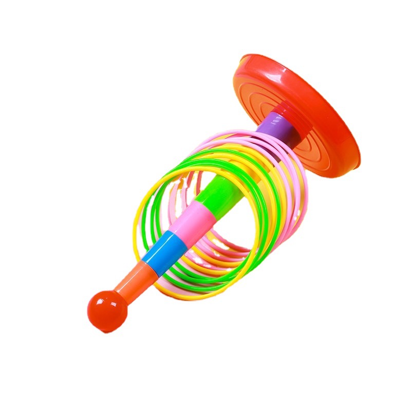 New Creative Stacking Loop Toy Large Parent-Child Throwing Loop Children's Decompression Toy Stall Batch