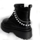 Pearl double-layer chain shoe chain (one pack)