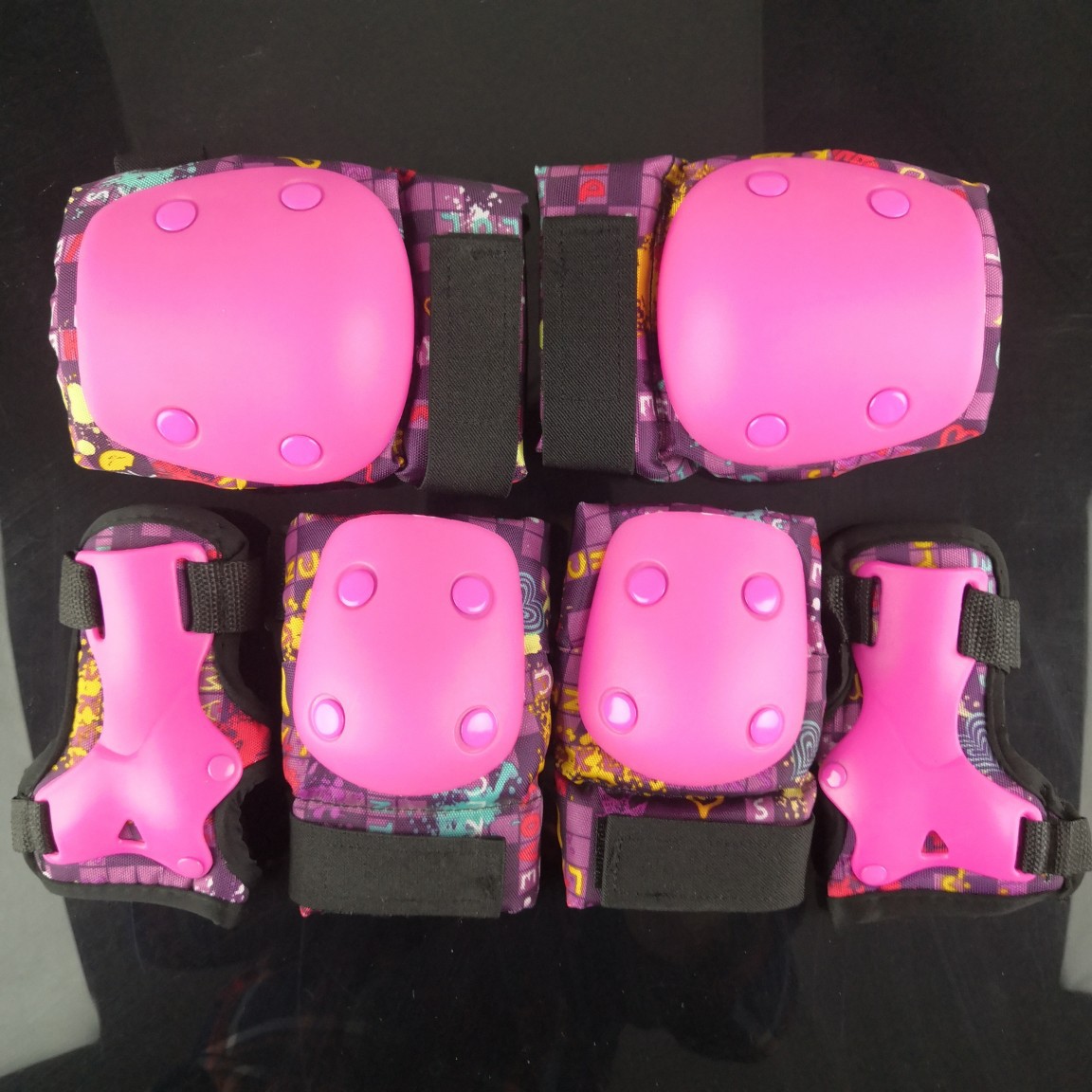 Children's Turtle Roller Skating Protectors Blue and Pink Full Set Equipment Combination Elbow Protectors Knee Protectors Anti-fall Boys and Girls
