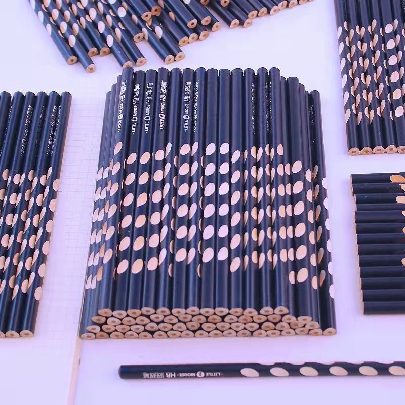 Zhengzi Hole Pencil Triangle Rod First Grade Primary School Pupils HB Writing Pen Kindergarten Writing Pen 2B Test Pencil